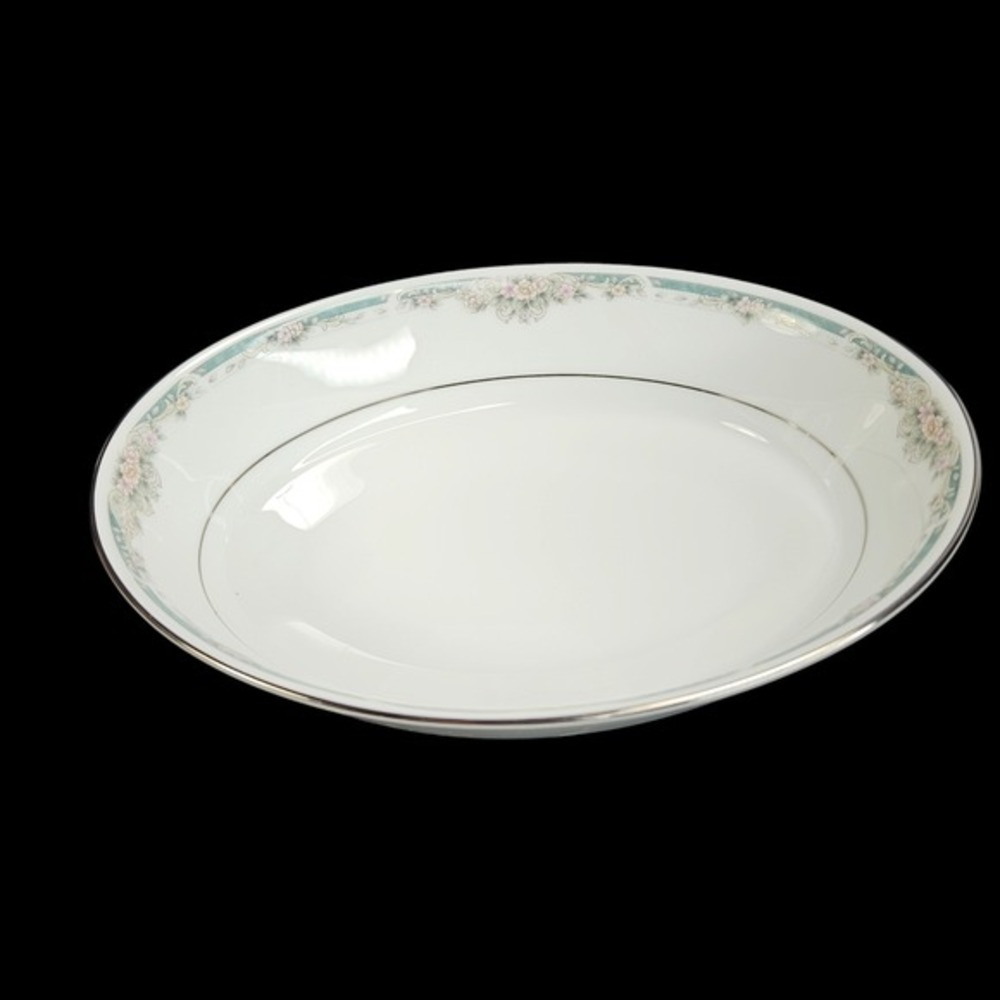 Noritake Enhancement Oval Vegetable Bowl 9 Inch Serving Dish Dinner Floral 4035